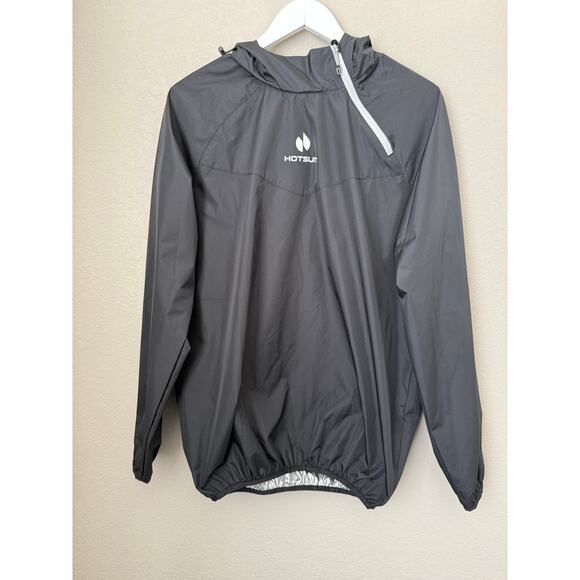 Hotsuit Sauna Sweat Jacket Size Large Men Lightweight - Picture 2 of 8